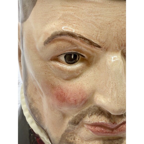 Royal Doulton Henry VIII D6642 English Porcelain Character Mug 1679B, RARE - Picture 6 of 10